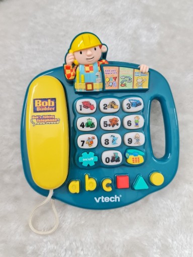 Zdjęcie oferty: Vtech Bob Budowniczy Telefon interaktywny zabawka