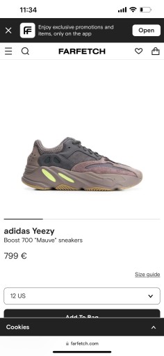 Zdjęcie oferty: ADIDAS YEZZY BOOST 700 MAUVE BUTY MESKIE ROZM 41.5