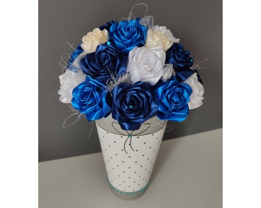 Zdjęcie oferty: Podziękowanie Dla Nauczyciela Flower Box Handmade Prezent Róże 