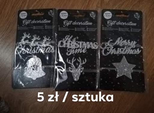 Zdjęcie oferty: Zawieszki do dekoracji prezentów