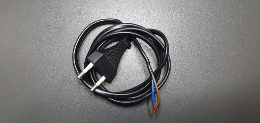 Zdjęcie oferty: Kabel zasilający dwużyłowy 100cm