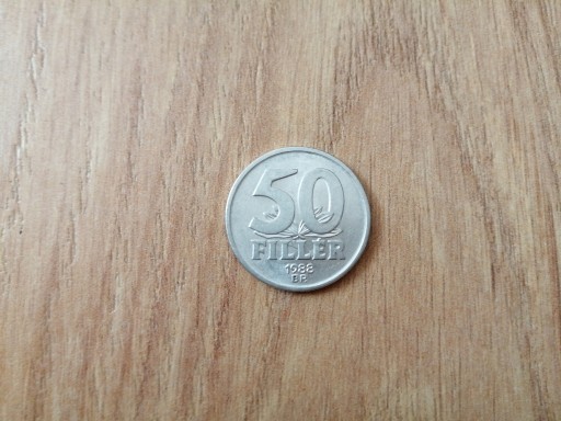 Zdjęcie oferty: Moneta Węgry 50 Fillér 1988