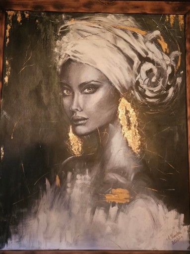 Zdjęcie oferty: OBRAZ AKRYLOWY NA PŁÓTNIE 80x100cm