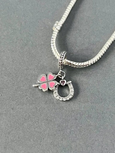 Zdjęcie oferty: Charms zawieszka podkowa koniczyna Srebro 925