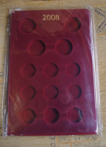 Zdjęcie oferty: Paleta na monety SREBRNE rocznik 2008