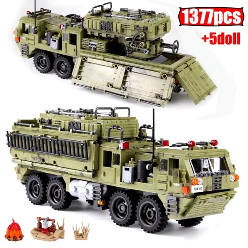 Zdjęcie oferty: Model wojskowej ciężarówki -Hit 