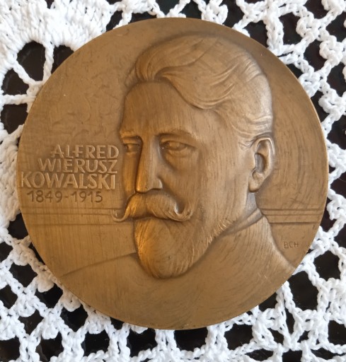 Zdjęcie oferty: Medal pamiątkowy Alfred Wierusz-Kowalski