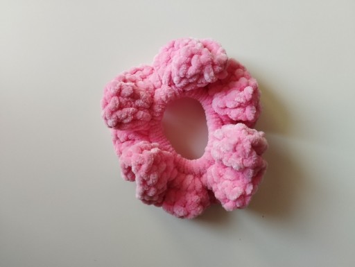 Zdjęcie oferty: Velvet Scrunchie różowa 10cm