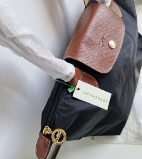 Zdjęcie oferty: CZARNA torebka LONGCHAMP roz M 