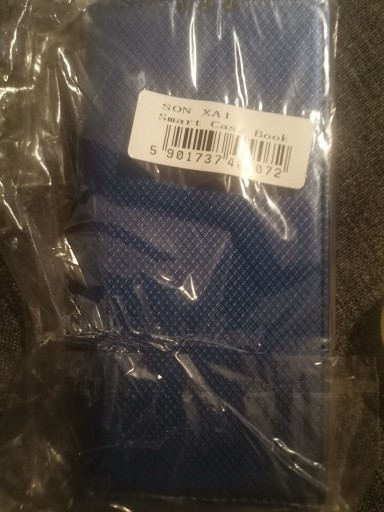 Zdjęcie oferty: Etui z klapką Sony Xperia XA1, niebieskie