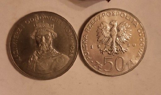 Zdjęcie oferty: PRL 50 ZŁ KAZIMIERZ I ODNOWICIEL 1980 ROK-ZOBACZ