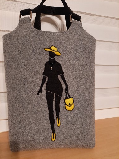 Zdjęcie oferty: Torba damska z filcu_shopper bag