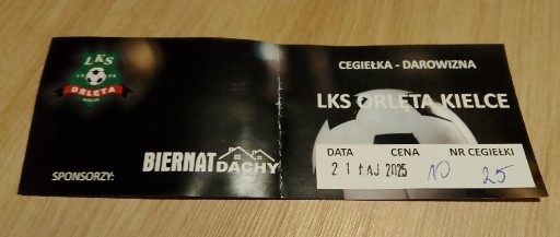 Zdjęcie oferty: Bilet Orlęta Kielce - Naprzód Jędrzejów 21.05.2025