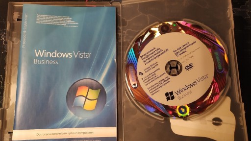 Zdjęcie oferty: System operacyjny Windows Vista Business oryginal