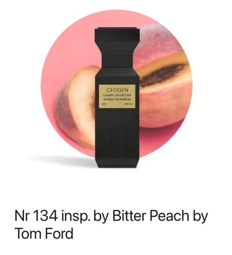 Zdjęcie oferty: Perfumy Chogan 134 insp. Bitter Peach by Tom Ford