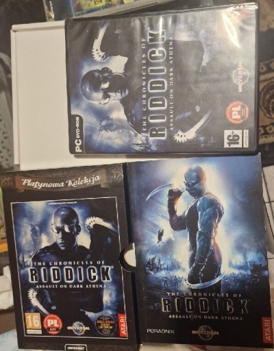 Zdjęcie oferty: PLATYNOWA KOLEKCJA THE CHRONICLES OF RIDDICK ASSAULT ON DARK ATHENA 