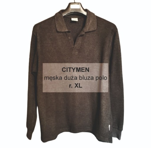 Zdjęcie oferty: Męska duża bluza polo Citymen bawełna r.XL