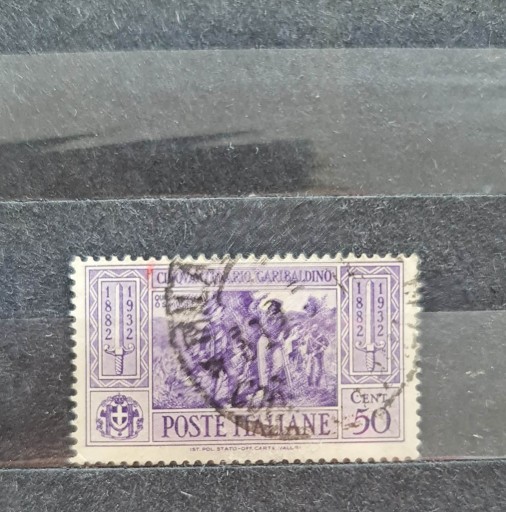 Zdjęcie oferty: Włochy 1932 50. rocznica śmierci Garibaldi - 365