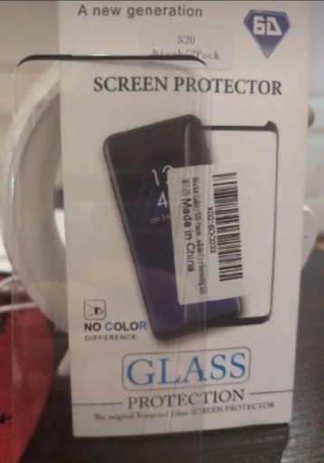 Zdjęcie oferty: Zestaw dwa szkła ochronne na telefon Samsung Galaxy S20