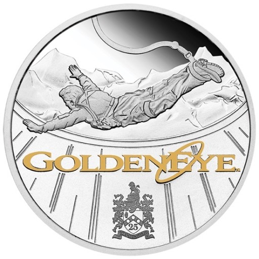 Zdjęcie oferty:  James Bond 007 GoldenEye 1 uncja Srebra 2020