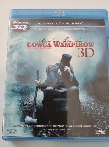 Zdjęcie oferty: ŁOWCA WAMPIRÓW ABRAHAM LINCOLN (BLU-RAY 3D+2D) PL