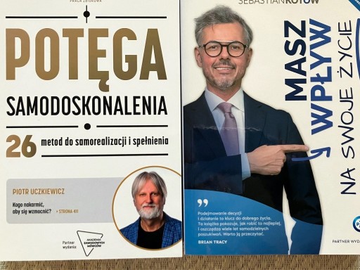 Zdjęcie oferty: Potęga Samodoskonalenia - Brian Tracy, S.Kotów, P. Uczkiewicz -druga gratis