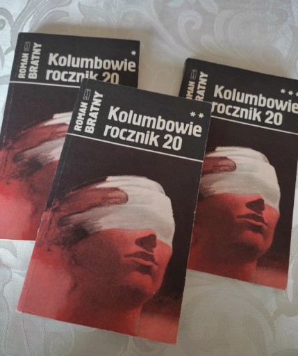 Zdjęcie oferty: Kolumbowie rocznik 20, Roman Bratny - 3 tomy