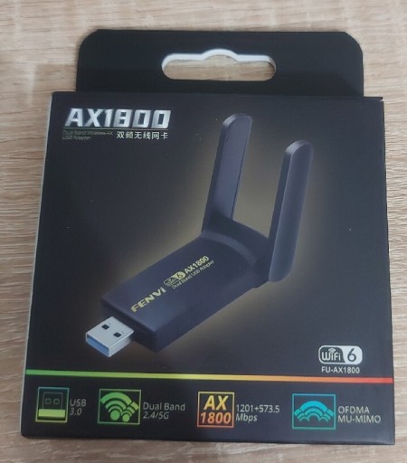 Zdjęcie oferty: Karta WiFi Fenvi FU-AX1800 802.11ax USB 3.0