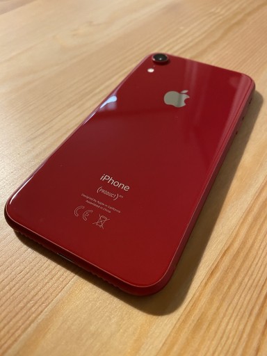 Zdjęcie oferty: iPhone XR 64GB RED/CZERWONY, JAK NOWY, IDEALNY!