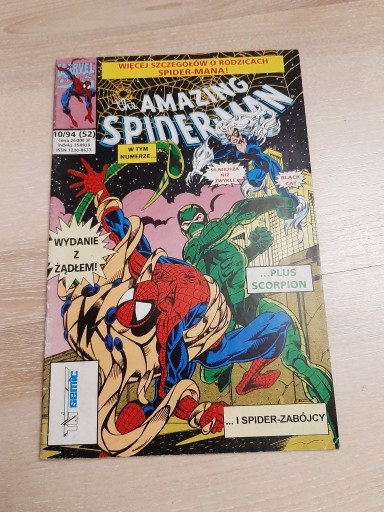 Zdjęcie oferty: The Amazing Spider-man 10/94 TM-Semic nr123