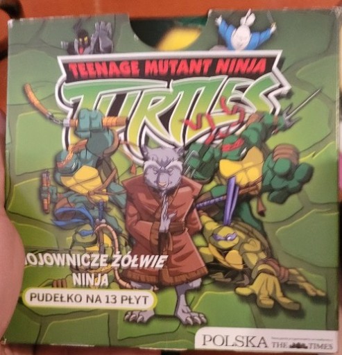 Zdjęcie oferty: Wojownicze Żółwie Ninja Turtles 13 płyt KOMPLET
