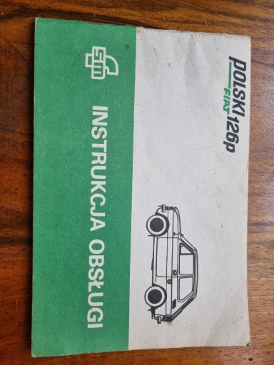 Zdjęcie oferty: Instrukcja obsługi fiat 126p 