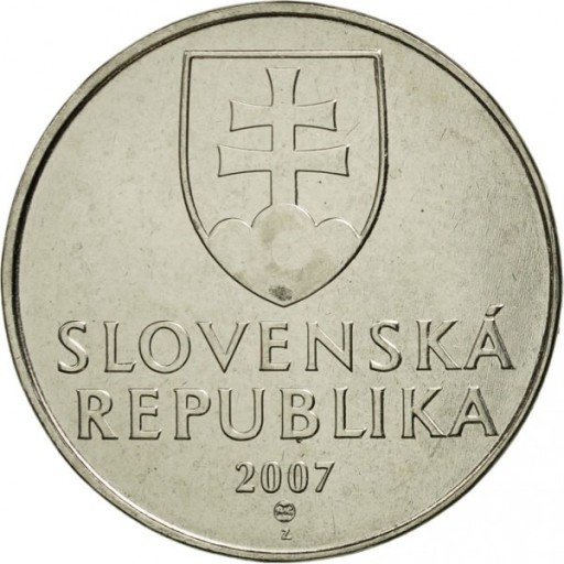 Zdjęcie oferty: Słowacja 2 korony, 2007 stan 1