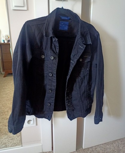 Zdjęcie oferty: Męska kurtka jeansowa Zara czarna M