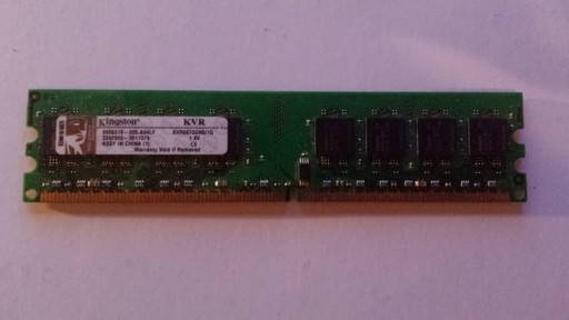 Zdjęcie oferty: Pamięć RAM Kingston 1GB DDR2-667MHz PC2-5300