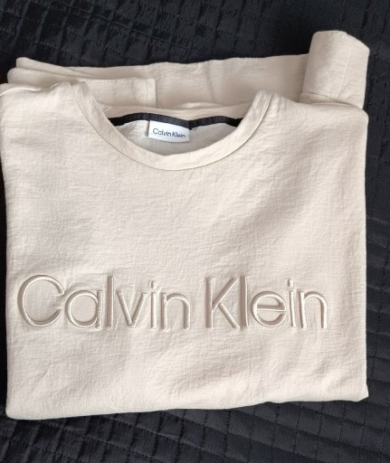 Zdjęcie oferty: Calvin Klein beżowa bluza męska 3xl