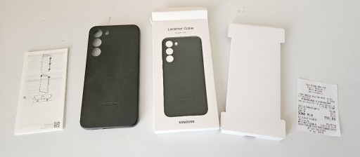 Zdjęcie oferty: Etui Samsung S23+ Plus Learher zielone, GW 03.2026