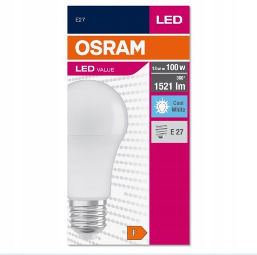 Zdjęcie oferty: Żarówka LED 13w=100w cool white