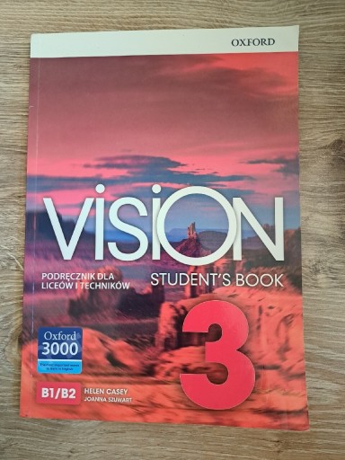 Zdjęcie oferty: Podręcznik do języka angielskiego Vision 3