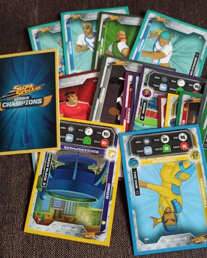 Zdjęcie oferty: Karty Supa Strikas Champions 50 sztuk bez powtorek