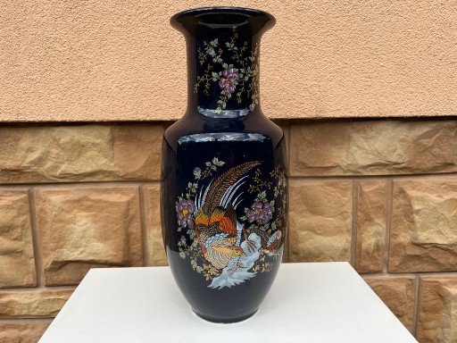 Zdjęcie oferty: Wazon Na Kwiaty Porcelana Kobalt Capodimonte Italy