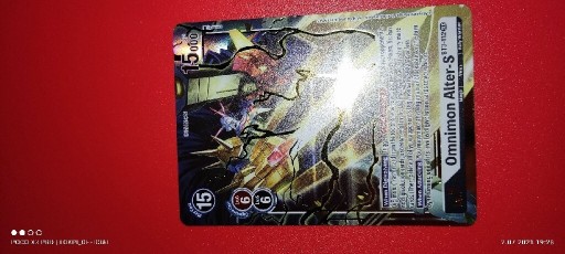 Zdjęcie oferty: Karta Digimon Omnimon Alter-S