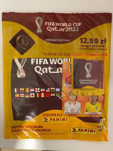 Zdjęcie oferty: Album Panini World Cup Qatar 2022 nowy folia