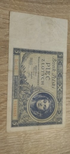 Zdjęcie oferty: Banknot 5zł 1930r.