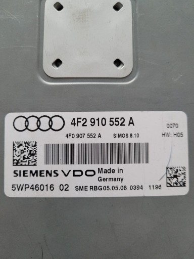 Zdjęcie oferty: Sterownik komputer silnika Audi A6 C6 2.8 FSI