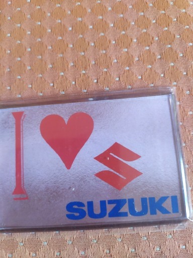 Zdjęcie oferty: Magnesy na lodówkę -  i love Suzuki 