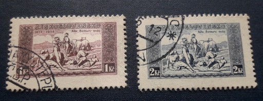 Zdjęcie oferty: Znaczki Czechosłowacja 1934 kasowane karton