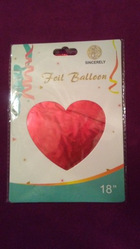 Zdjęcie oferty: Nowy balon foliowy serce