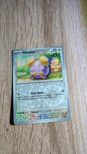 Zdjęcie oferty: Karta pokemon Whismur reverse PAR 