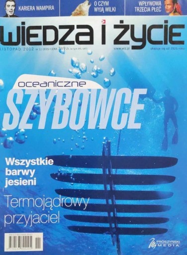 Zdjęcie oferty: Wiedza i życie - 11/2012